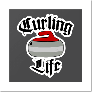 Curling Life! Posters and Art